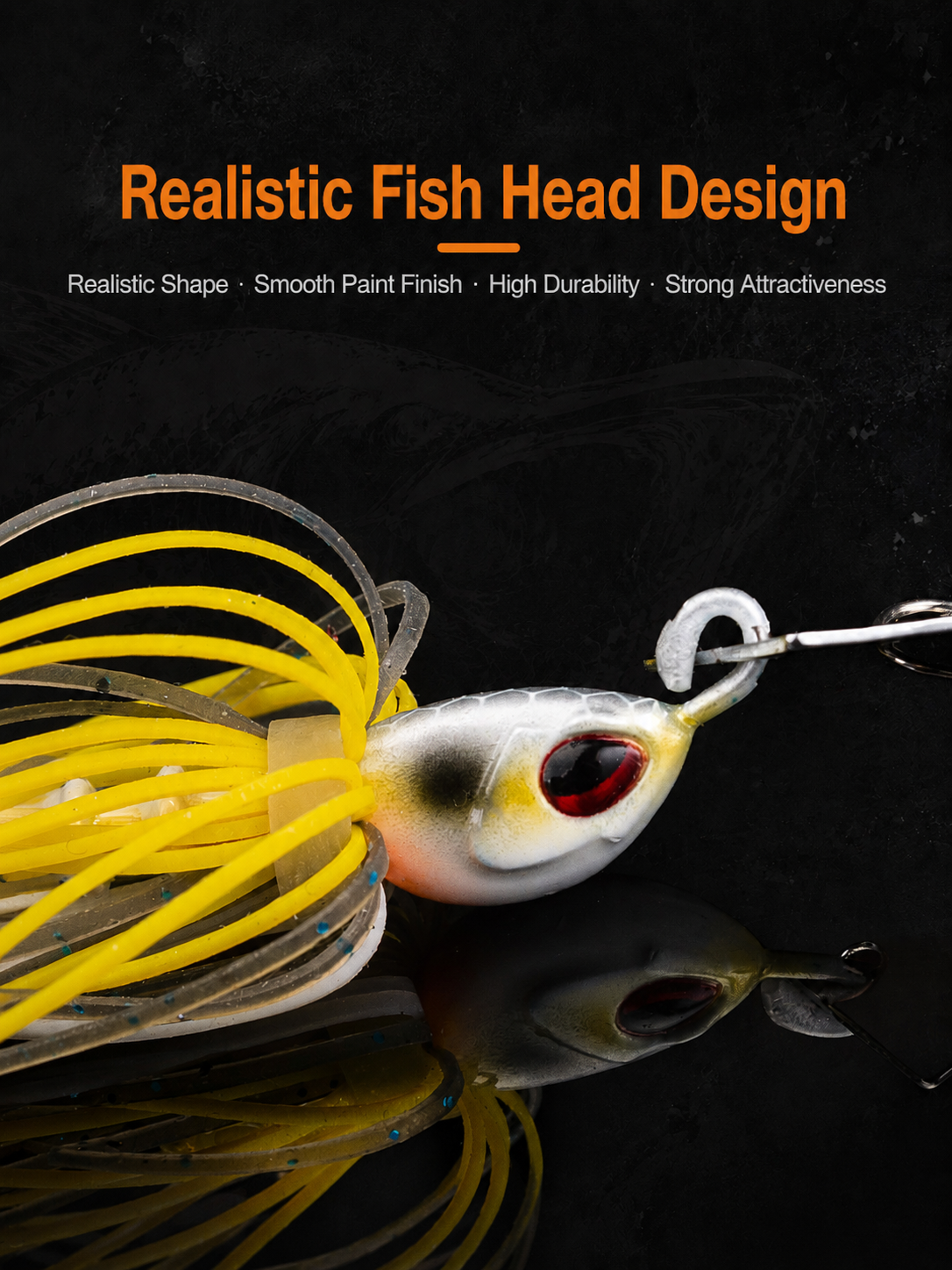 Spinnerbait Lure Set Silicone  - Fishing Lure Blade Bait ulasan dan harga