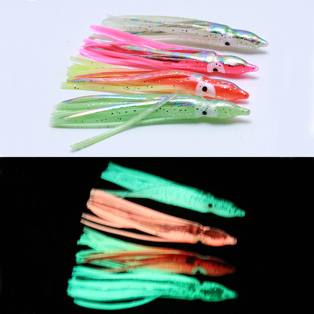 10 pcs soft light octopus squi - Fishing Lure Buzzbait ulasan dan harga