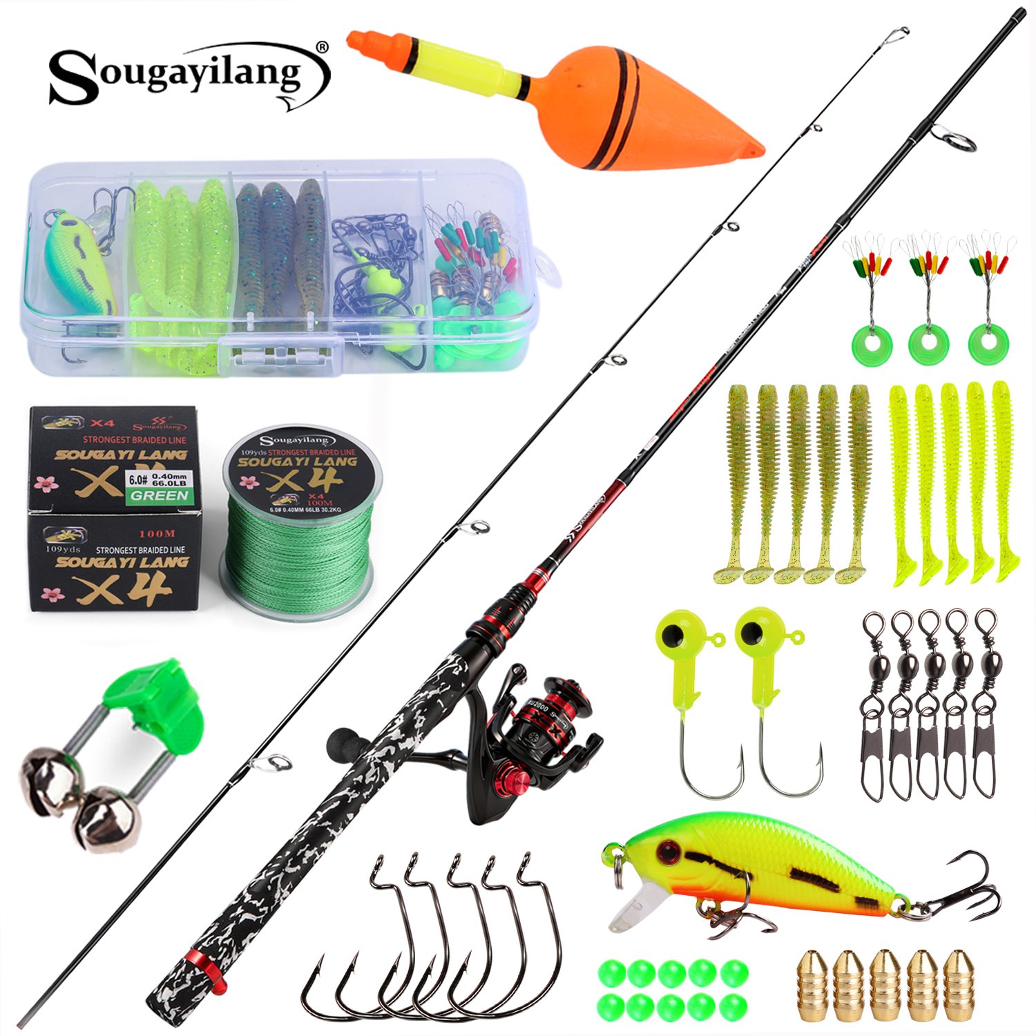 Sougayilang Spinning Fishing R - Fishing Lure Topwater ulasan dan harga