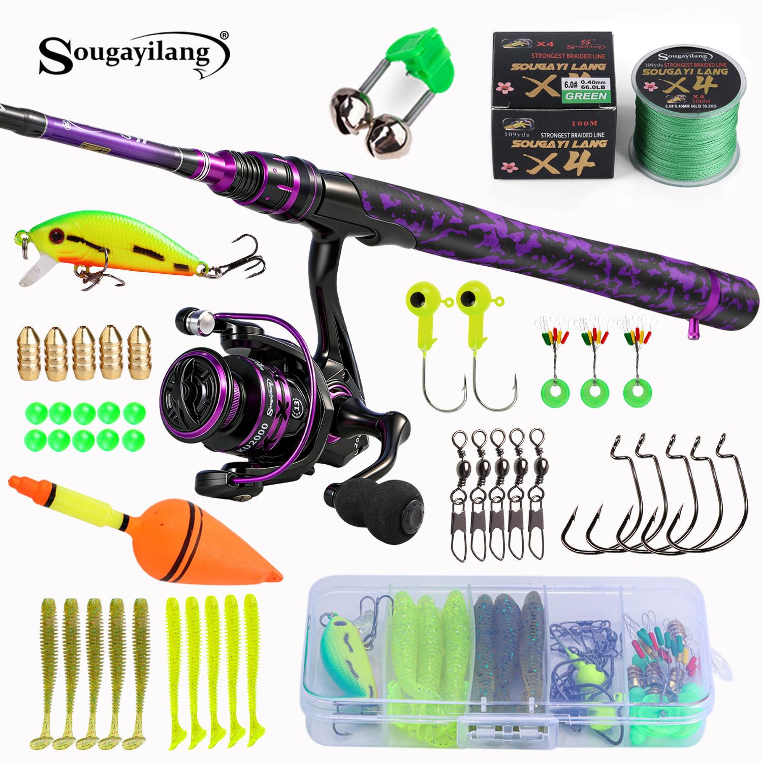 Sougayilang Spinning Fishing R - Fishing Lure Topwater ulasan dan harga