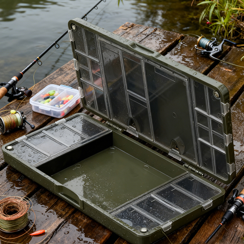 Large Capacity Hard PVC Tackle - Fishing Lure Box ulasan dan harga