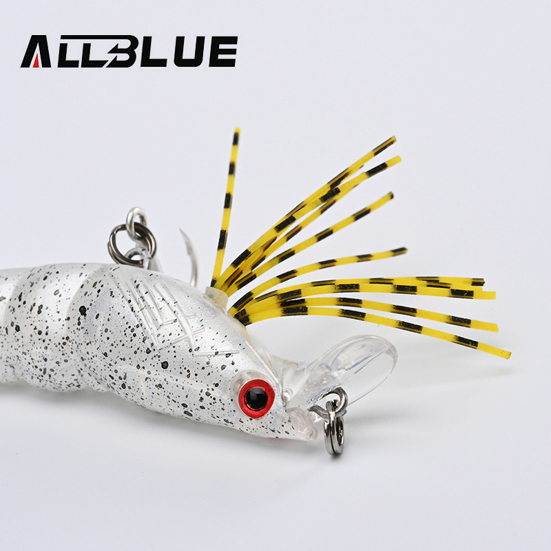 ALLBLUE 3D Flash Shrimp 70mm 7 - Fishing Lure Buzzbait ulasan dan harga