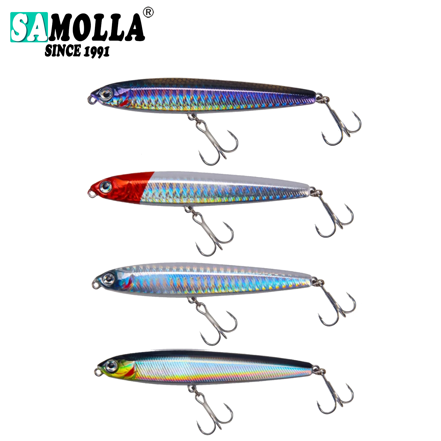 Fishing Lure 4pcs/set Pencil S - Fishing Lure Spoon ulasan dan harga