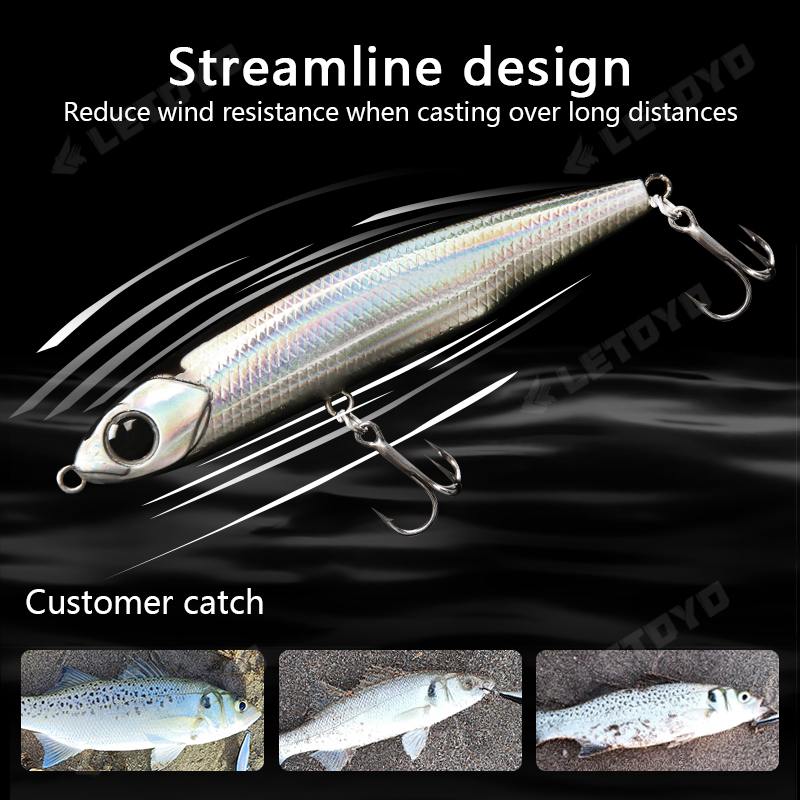 LETOYO Sinking Pencil 17g 12g- - Fishing Lure Swimbait ulasan dan harga
