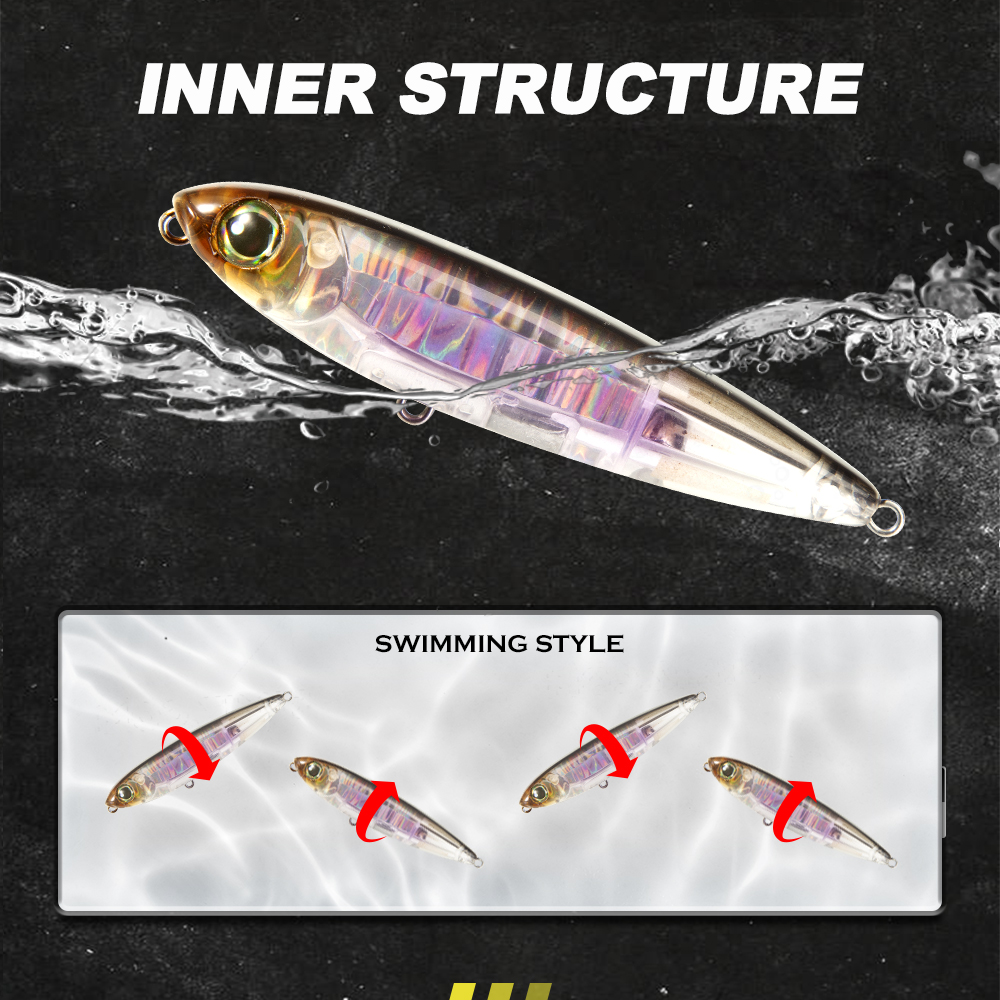 D1 Surface Fishing Lure 3DR Pe - Fishing Lure Popper ulasan dan harga