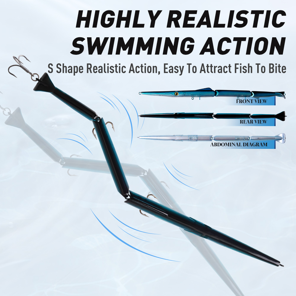 YOOFISH Jointed Pencil Bait 3  - Fishing Lure Popper ulasan dan harga