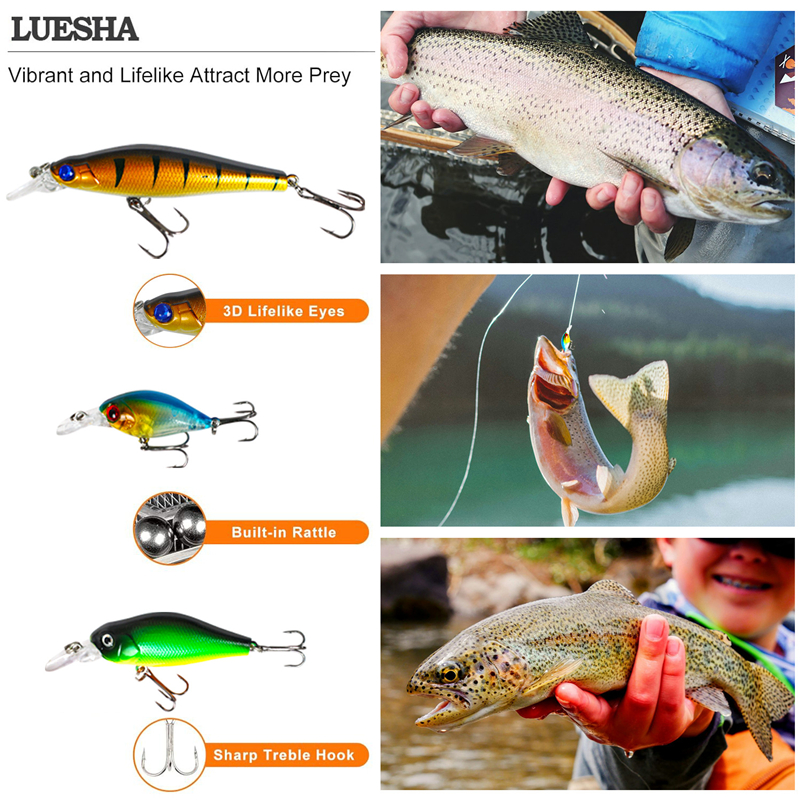 New 120PCS Fishing Lure Set So - Fishing Lure Box ulasan dan harga