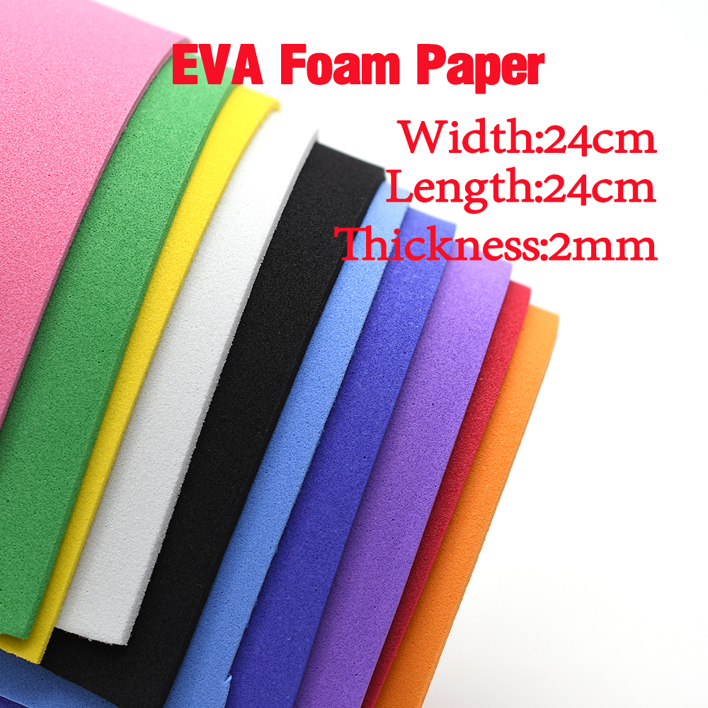 1Pcs 2mm Fly Tying Foam Sheet  - Fishing Lure Popper ulasan dan harga