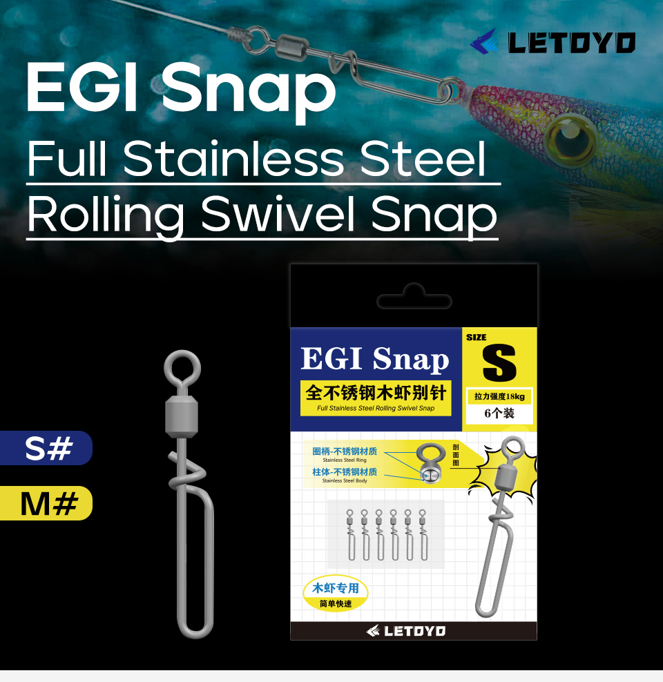 LETOYOFull Stainless Steel Rol - Fishing Lure Jig ulasan dan harga