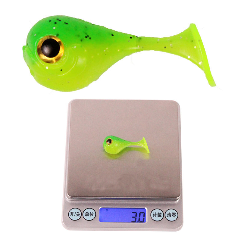 YUCONG 6PCS Jighead Soft Baits - Fishing Lure Swimbait ulasan dan harga