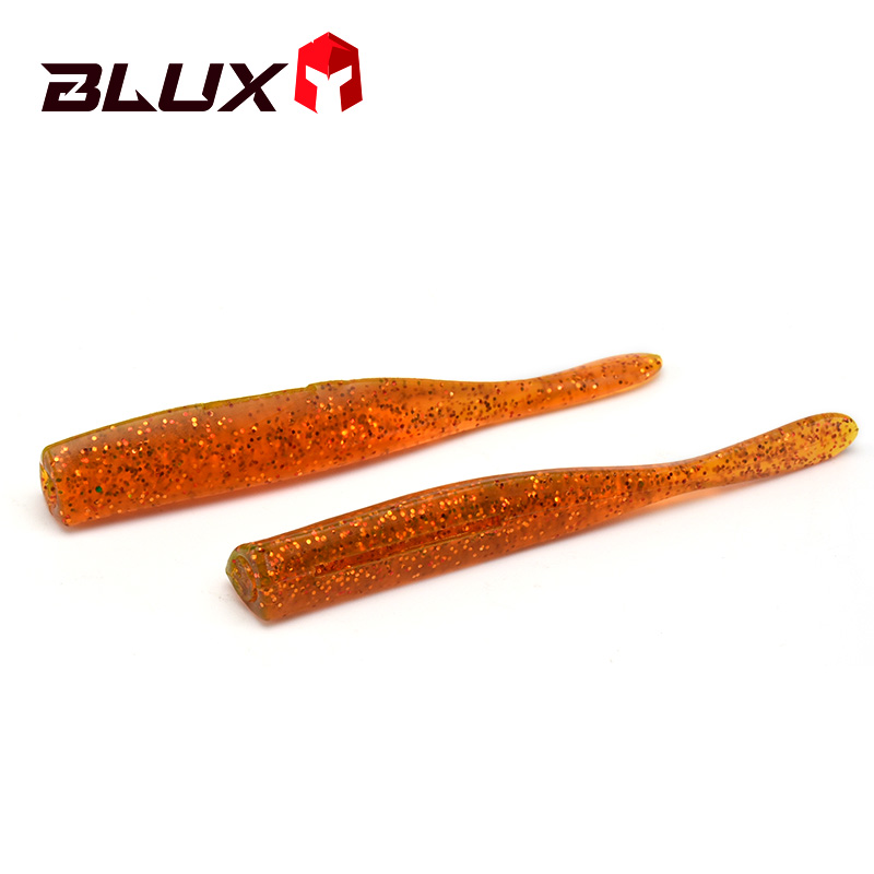 BLUX New Dart Worm Soft Bait 5 - Fishing Lure Soft Plastic ulasan dan harga