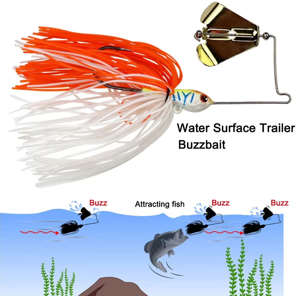 1pcs 12.8g Spinnerbait Fishing - Fishing Lure Blade Bait ulasan dan harga