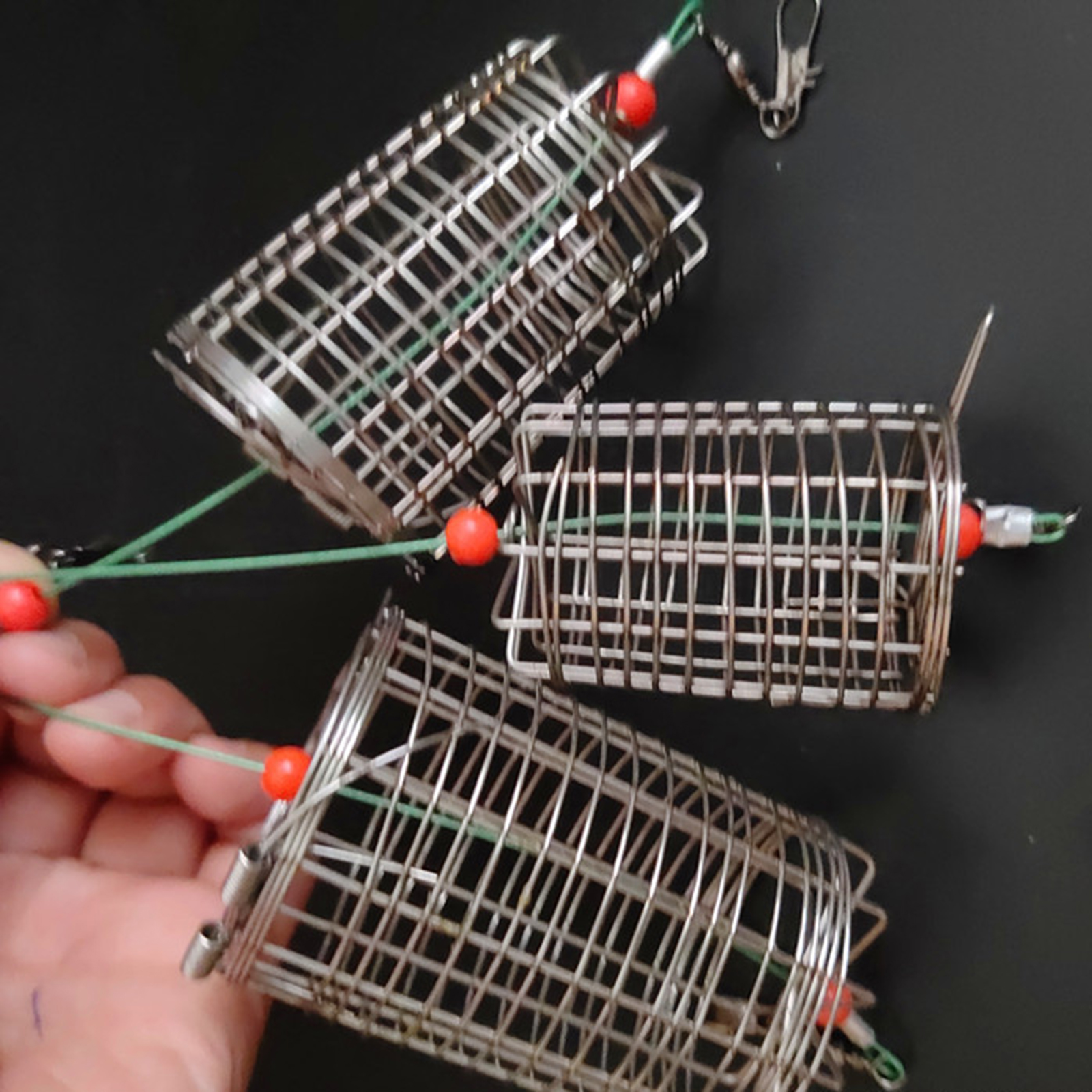 5x Solid Fishing Feeder Cage T - Fishing Lure Topwater ulasan dan harga