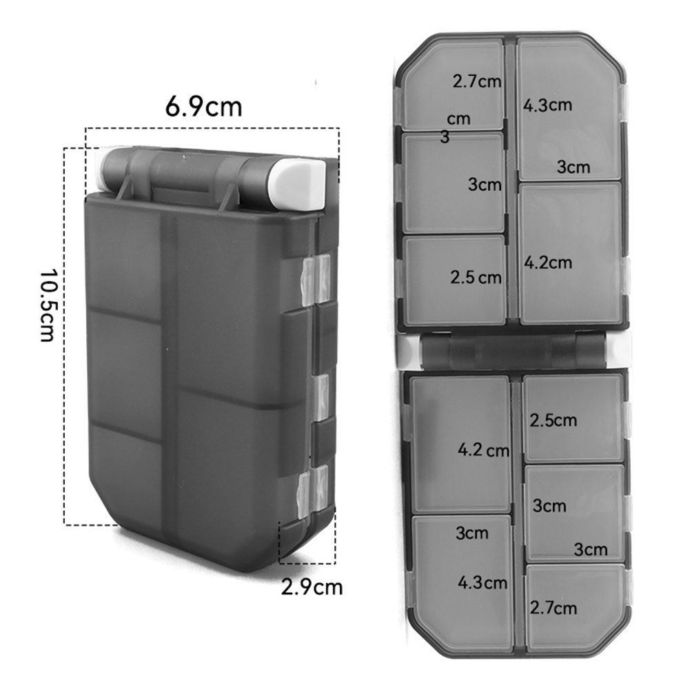 Fishing Tackle Box Double-Side - Fishing Lure Box ulasan dan harga