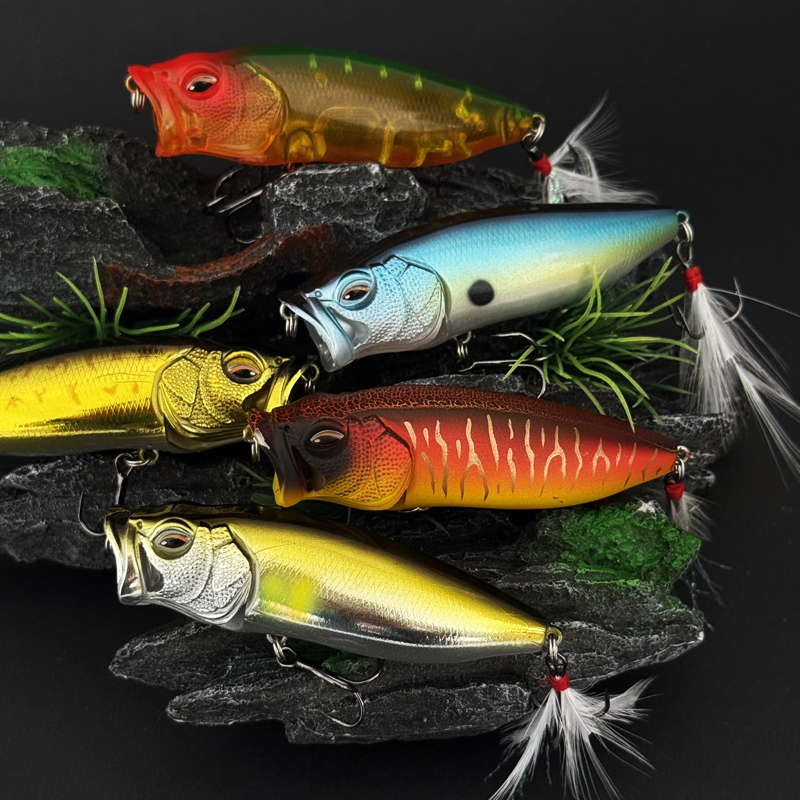 Popper Lure Topwater Bait 80mm - Fishing Lure Popper ulasan dan harga