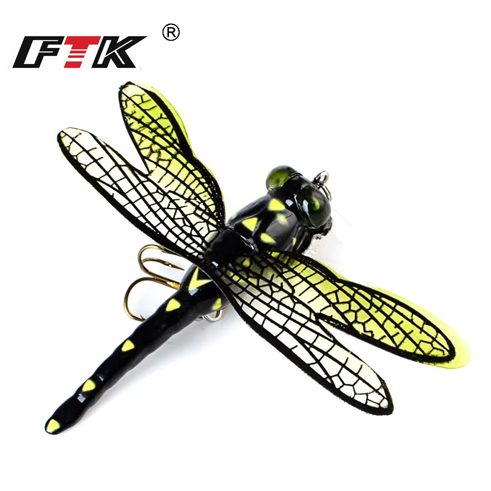 FTK 6g Topwater Dragonfly Dry  - Fishing Lure Popper ulasan dan harga