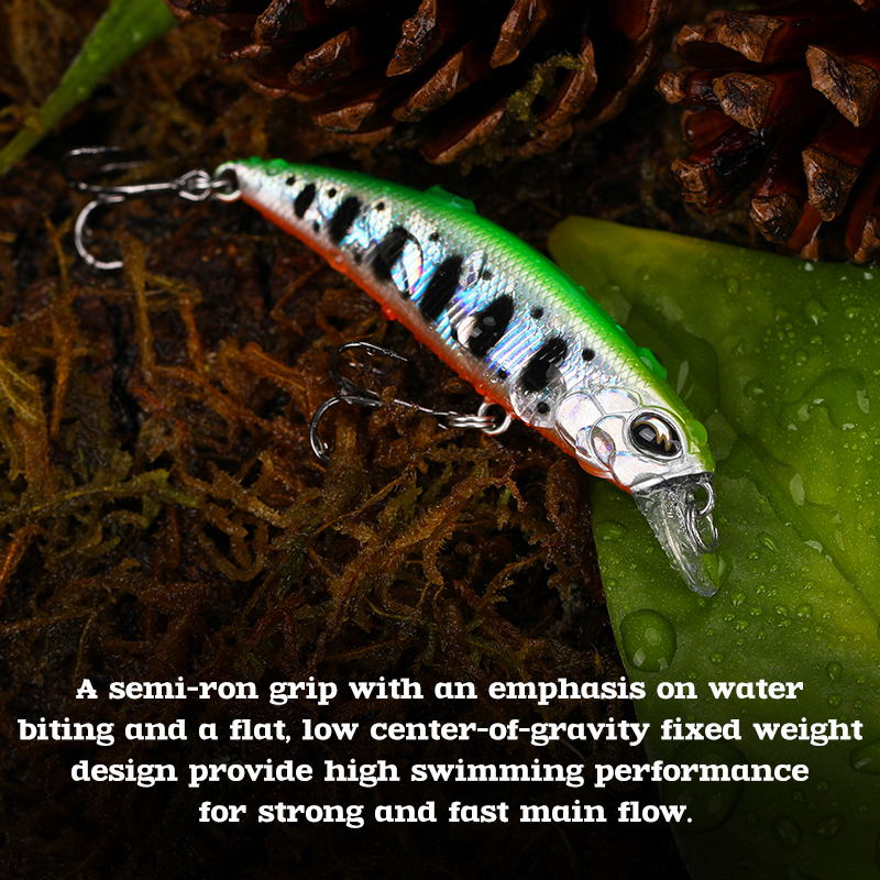 TSURINOYA  Sinking Minnow 60S  - Fishing Lure Jerkbait ulasan dan harga