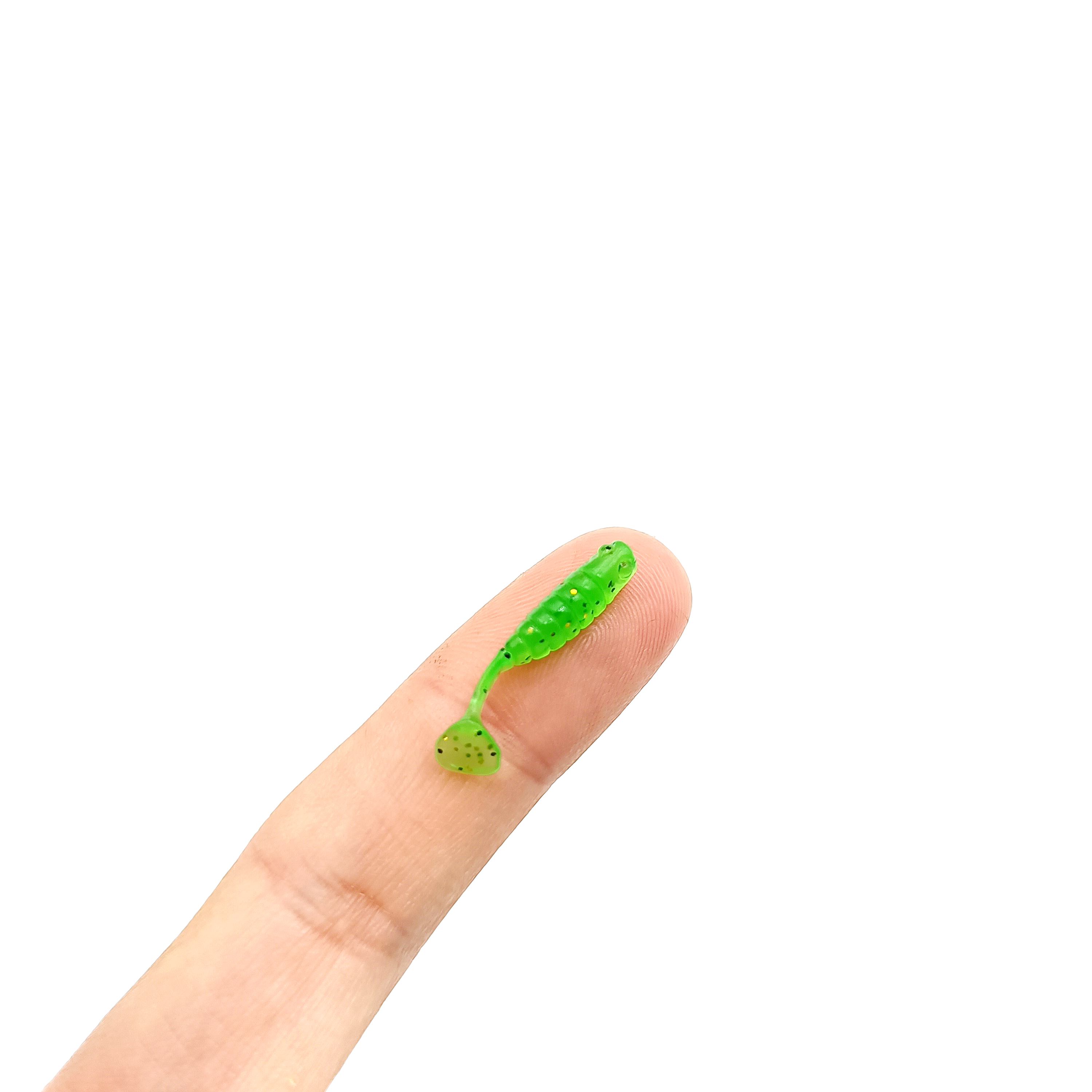 DUODUOYU 50PCS Mini T-tail Sof - Fishing Lure Soft Plastic ulasan dan harga
