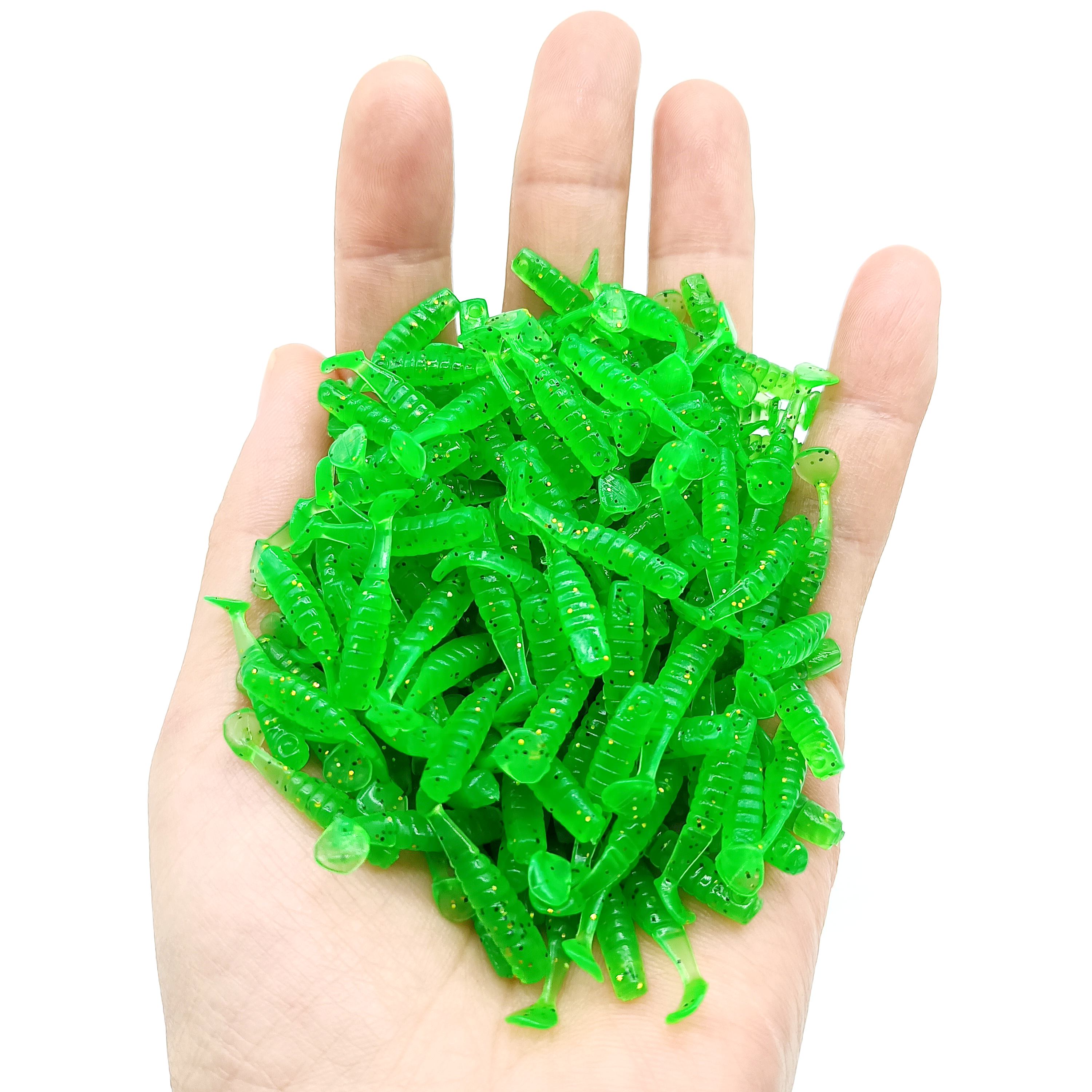 DUODUOYU 50PCS Mini T-tail Sof - Fishing Lure Soft Plastic ulasan dan harga