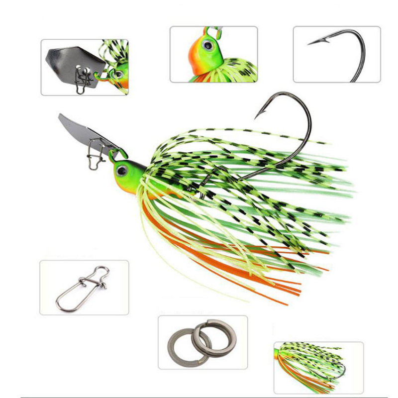 Chatter Bait 7g 9g 11g 14g 21g - Fishing Lure Spinnerbait ulasan dan harga