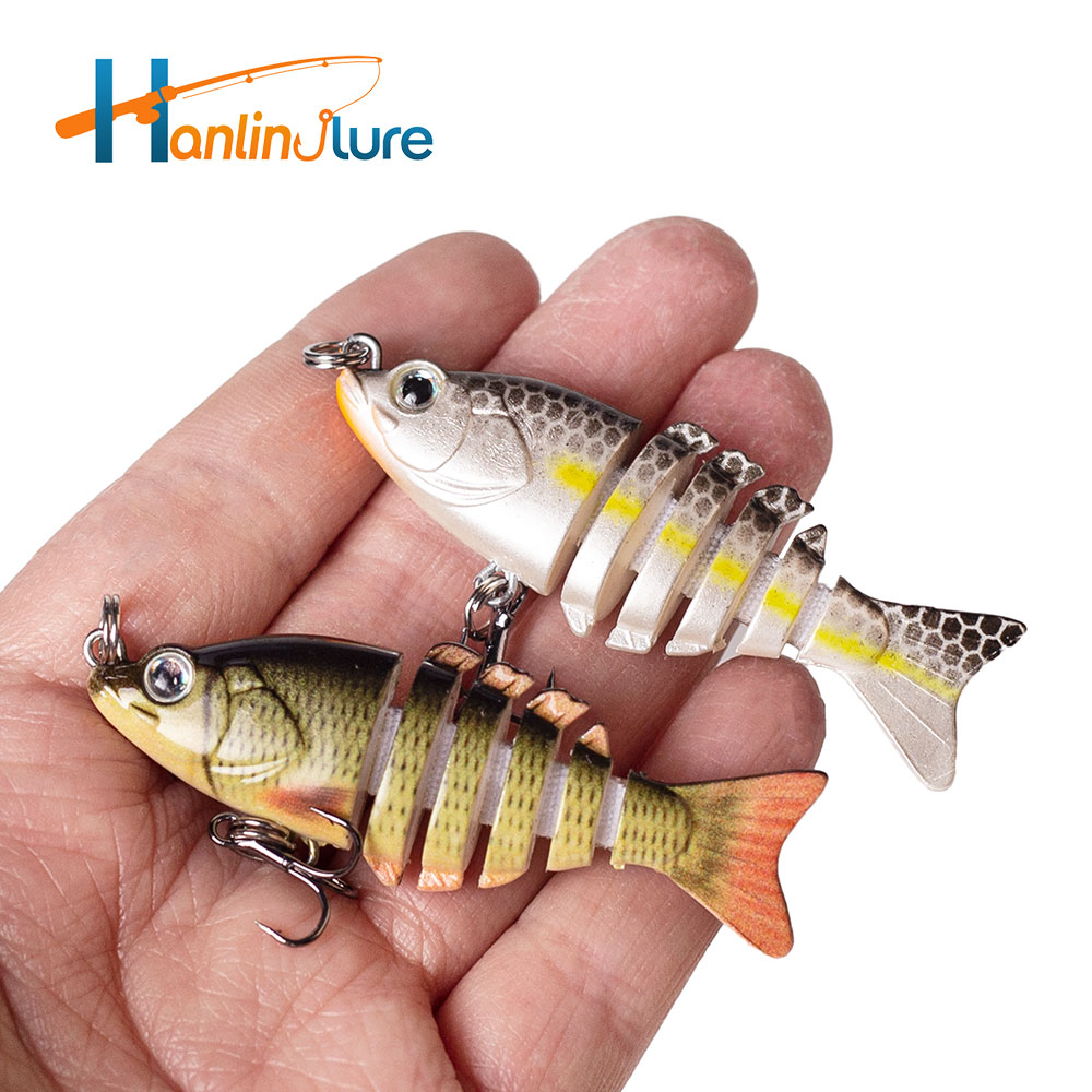 Mini Multi Jointed 6cm/4.7g Wo - Fishing Lure Popper ulasan dan harga