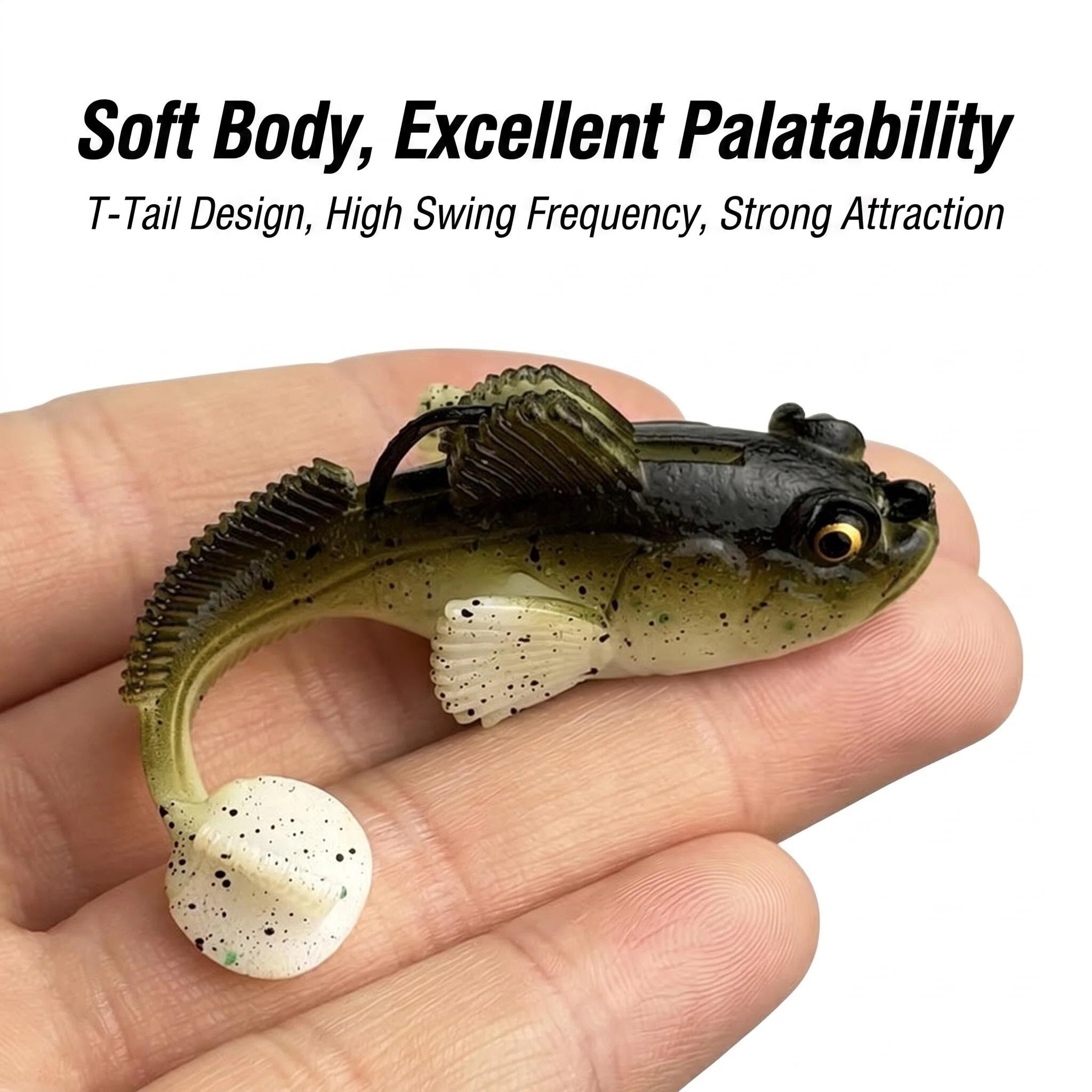 1pcs 10g13g18g Goby Lure Jig W - Fishing Lure Swimbait ulasan dan harga