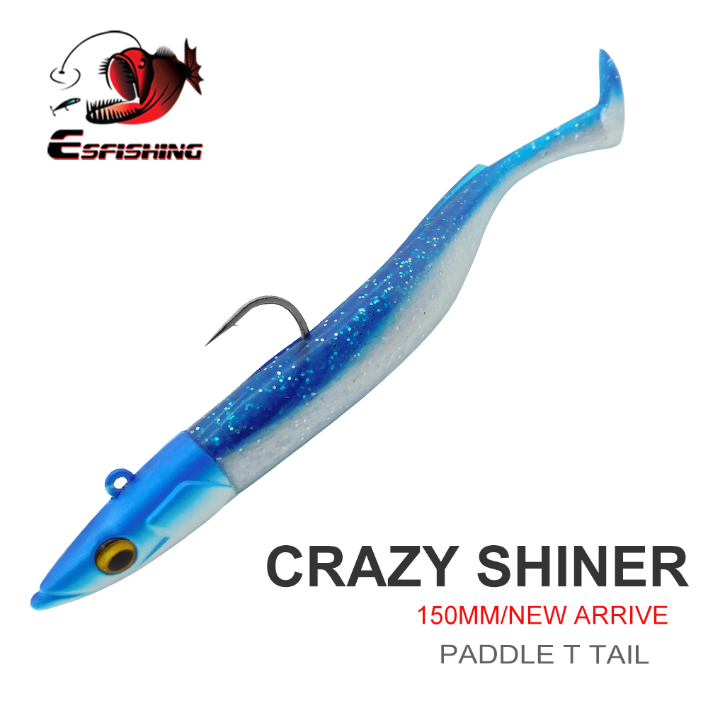 ESFISHING Fishing Lures Crazy  - Fishing Lure Soft Plastic ulasan dan harga