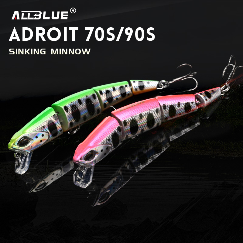 ALLBLUE Professional Jointed S - Fishing Lure Popper ulasan dan harga