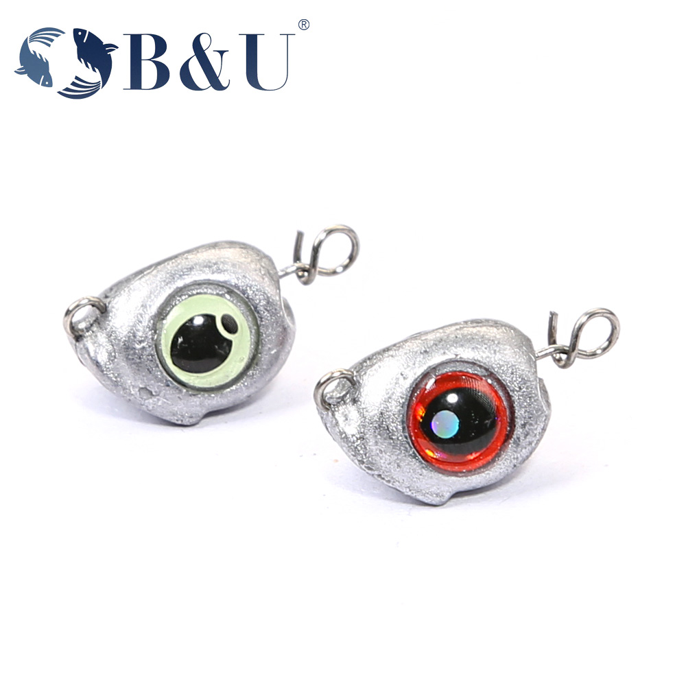 B&U Swing Jig head cheburashka - Fishing Lure Jig ulasan dan harga