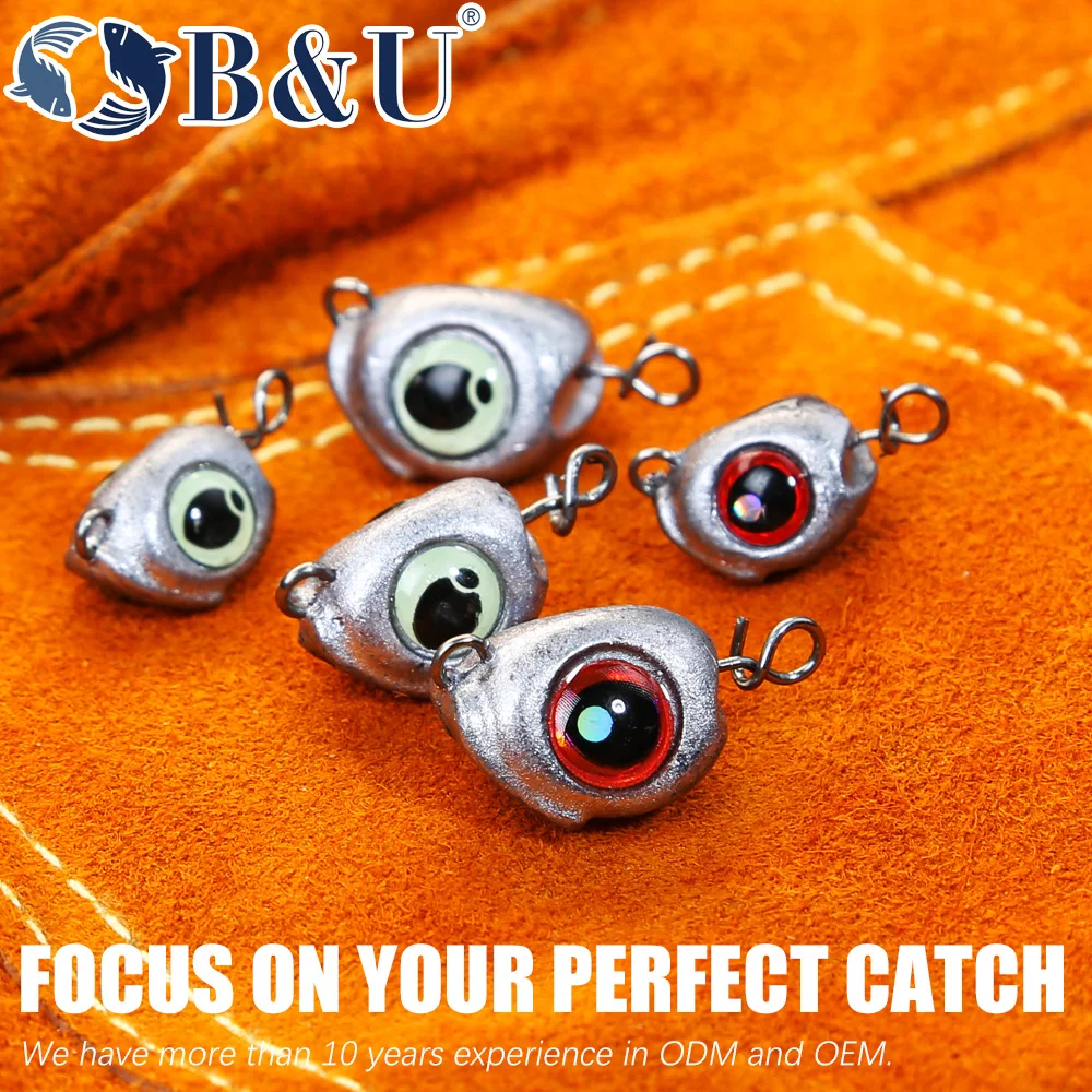 B&U Swing Jig head cheburashka - Fishing Lure Jig ulasan dan harga