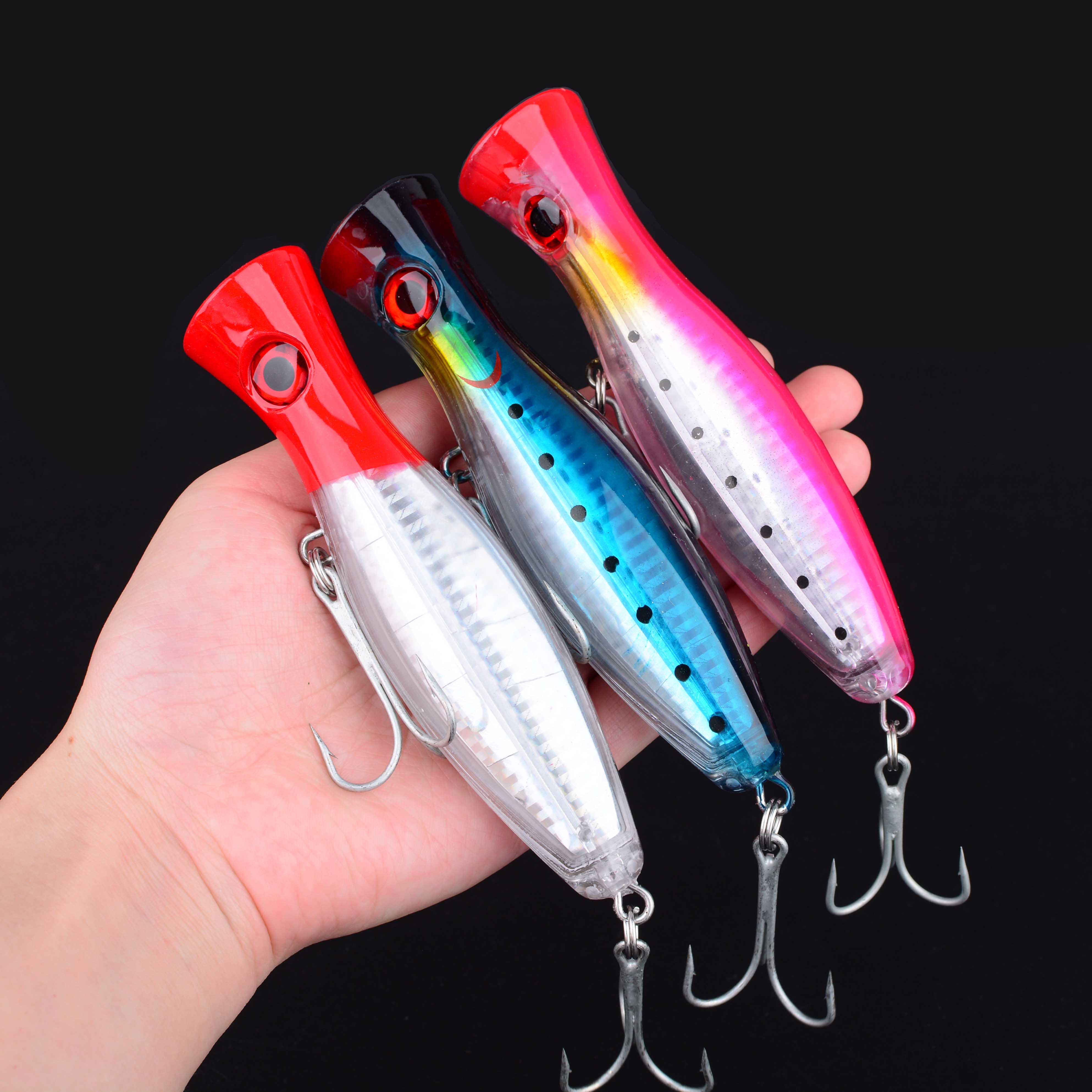 1pc 13CM 42g Big Popper Floati - Fishing Lure Popper ulasan dan harga