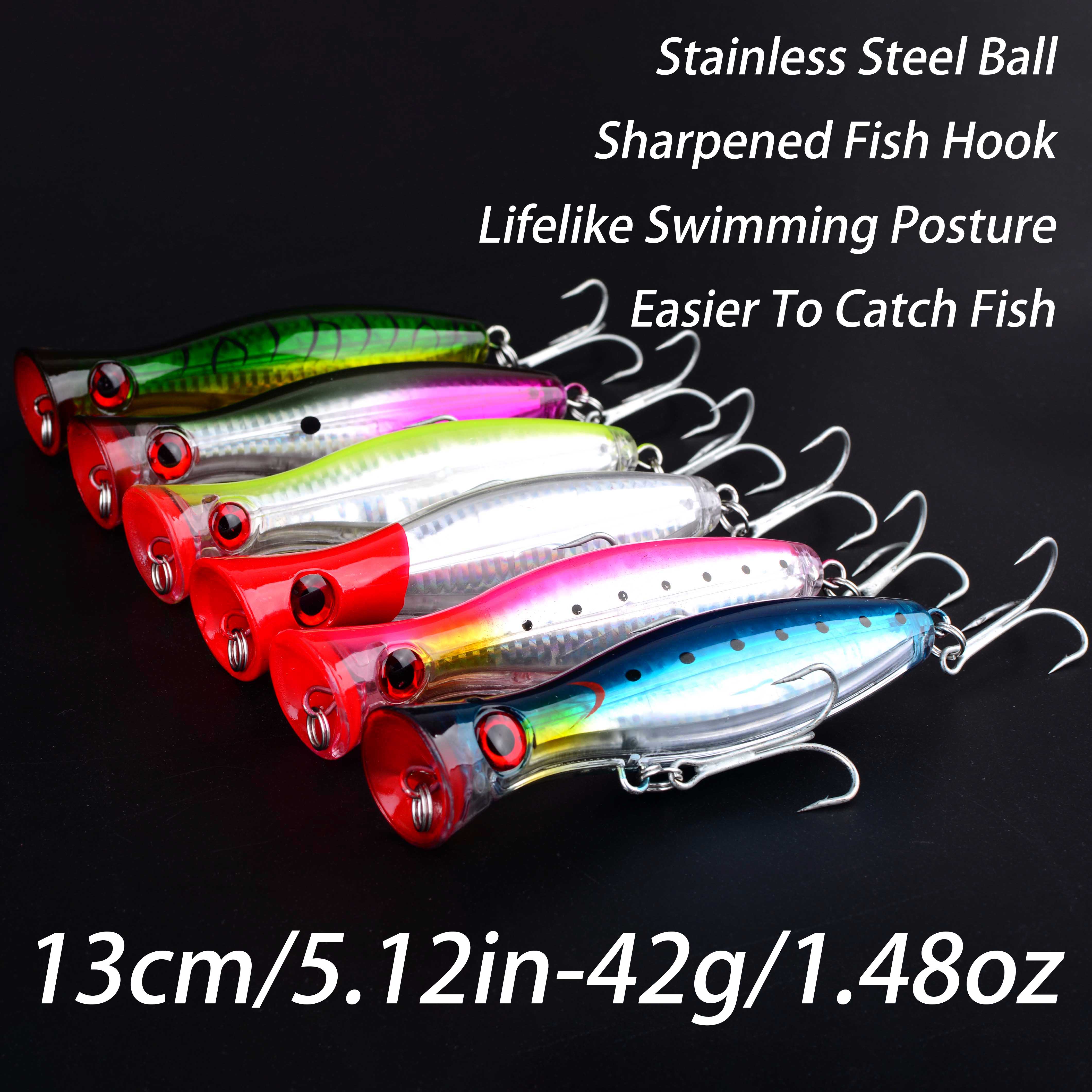 1pc 13CM 42g Big Popper Floati - Fishing Lure Popper ulasan dan harga