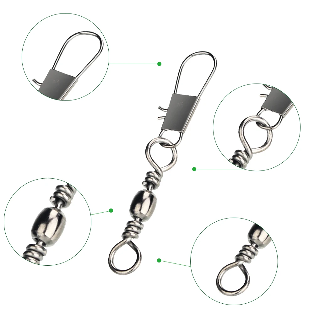 50pcs Carbon Steel Pike Fishin - Fishing Lure Swimbait ulasan dan harga