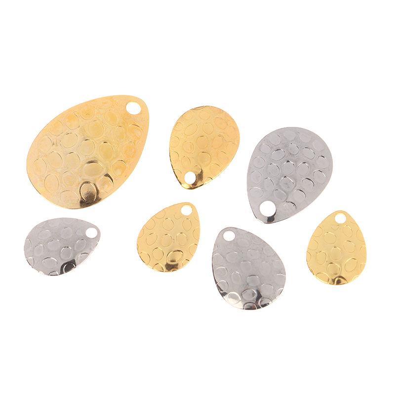 20Pcs Metal Waterdrops Shape F - Fishing Lure Blade Bait ulasan dan harga